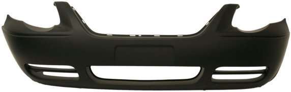 Chrysler Front Bumper Cover Primed Plastic Replacement RBC010302PQ