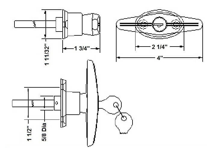 Bauer T303 handle diagram