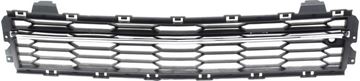 Bumper Grille Replacement Bumper Grille-Chrome Shell w/ Black Insert, Plastic, Replacement REPC015336Q