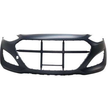 Bumper Cover, Elantra Gt 13-17 Front Bumper Cover, Primed - Capa, Replacement REPH010394PQ