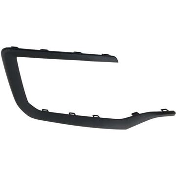 GMC Front, Passenger Side Bumper Trim-Textured, Plastic, Replacement RG01610001