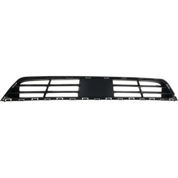 Hyundai Bumper Grille-Textured Dark Gray, Plastic, Replacement RH01530009