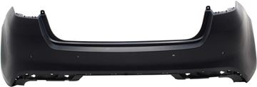 Bumper Cover, Optima 16-18 Rear Bumper Cover, Primed, (Exc. Hybrid Model), Usa Built, W/ Ipas Holes, Replacement RK76010006P