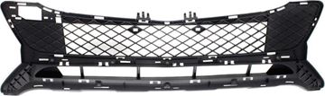 Mercedes Benz Center Bumper Grille-Textured Black, Plastic, Replacement RM01530003