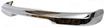 Front, Center Bumper Replacement Bumper-Chrome, Steel, Replacement 10528