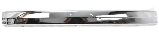 Front, Center Bumper Replacement Bumper-Chrome, Steel, Replacement 1696