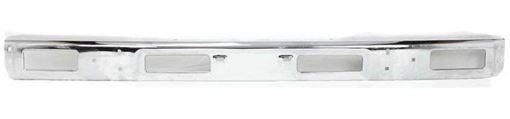 Front, Center Bumper Replacement Bumper-Chrome, Steel, Replacement 3099