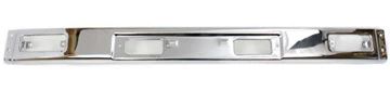 Front, Center Bumper Replacement Bumper-Chrome, Steel, Replacement 3237