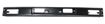 Front, Center Bumper Replacement Bumper-Painted Black, Steel, Replacement 3238