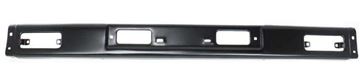 Front, Center Bumper Replacement Bumper-Painted Black, Steel, Replacement 3238