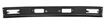 Front, Center Bumper Replacement Bumper-Painted Black, Steel, Replacement 3257