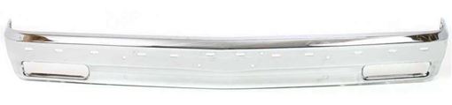 GMC, Chevrolet Front Bumper-Chrome, Steel, Replacement 6938