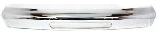 Ford Front Bumper-Chrome, Steel, Replacement 7538-1