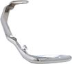 Ford Front Bumper-Chrome, Steel, Replacement 7641