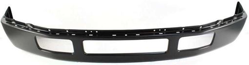 Ford Front Bumper-Painted Black, Steel, Replacement F010702