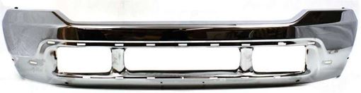 Ford Front Bumper-Chrome, Steel, Replacement F010903