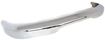 Nissan Front Bumper-Chrome, Steel, Replacement N010902