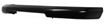 Front, Center Bumper Replacement Bumper-Painted Black, Steel, Replacement NS0101