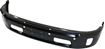 Front, Lower Bumper Replacement Bumper-Painted Black, Steel, Replacement REPD010113P