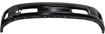 Front, Lower Bumper Replacement Bumper-Painted Black, Steel, Replacement REPD010113P