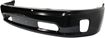 Front, Lower Bumper Replacement Bumper-Painted Black, Steel, Replacement REPD010114P