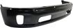 Front, Lower Bumper Replacement Bumper-Painted Black, Steel, Replacement REPD010114P