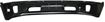 Front, Lower Bumper Replacement Bumper-Painted Black, Steel, Replacement REPD010114P