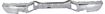 Rear Bumper Replacement-Chrome, Steel, 20815916, GM1102549