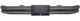 N-Dure Bumper, Vndr # 6-85821|Jeep Products||Rear Bumper W/Step,Textured Black, N-Dure REPJ542413