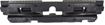 Jeep Front Bumper Absorber-Plastic, Replacement REPJ011706