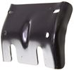 Dodge Front, Driver Or Passenger Side, Outer Bumper Bracket-Steel, Replacement 10025