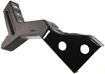 GMC, Isuzu, Chevrolet Front, Driver Side Bumper Bracket-Steel, Replacement C013136