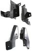 Chevrolet Front, Driver And Passenger Side Bumper Bracket-Steel, Replacement C013703