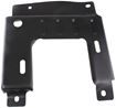 Lincoln, Ford Front, Passenger Side Bumper Bracket-Steel, Replacement F013151