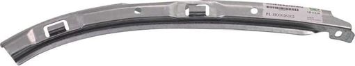 Honda Front, Driver Side Bumper Bracket-Steel, Replacement H013102