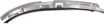 Honda Front, Driver Side Bumper Bracket-Steel, Replacement H013102