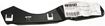 Hyundai Front, Passenger Side Bumper Bracket-Steel, Replacement H013137