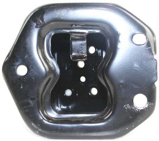 Honda Front, Passenger Side Bumper Bracket-Steel, Replacement H013139