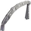 Honda Front, Driver Side Bumper Bracket-Steel, Replacement H013146