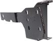 Jeep Front, Driver Side Bumper Bracket-Steel, Replacement J013106