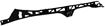 Mazda Front, Driver Side Bumper Bracket-Steel, Replacement M013106