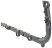 Nissan Rear, Passenger Side Bumper Bracketmper Bracket-Plastic, Replacement REPA762701