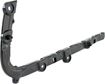 Nissan Rear, Driver Side Bumper Bracketr Bracket-Plastic, Replacement REPA762702