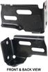 Chevrolet, GMC Rear, Passenger Side Bumper Bracketmper Bracket-Steel, Replacement REPC762705