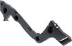 Ford Rear, Driver Side Bumper Bracketr Bracket-Plastic, Replacement REPF762718