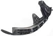 Honda Front, Passenger Side Bumper Bracket-Steel, Replacement REPH013105