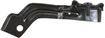 Hyundai Front, Passenger Side Bumper Bracket-Steel, Replacement REPH013113