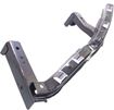 Honda Front, Driver Side Bumper Bracket-Steel, Replacement REPH013182