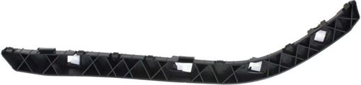 Hyundai Rear, Driver Side Bumper Bracketr Bracket-Plastic, Replacement REPH762734