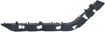 Hyundai Rear, Passenger Side Bumper Bracketmper Bracket-Plastic, Replacement REPH762743